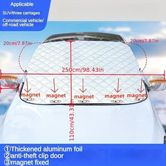 Magnetic Snow Windshield Cover Car Windshield Snow Cover