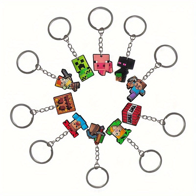 Mini Cartoon PVC Bag Purse Pendant Ornament Key Chain Keyring