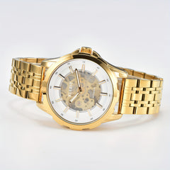 KUERST Teen Watch Steel Strap Automatic Mechanical Wrist Watch