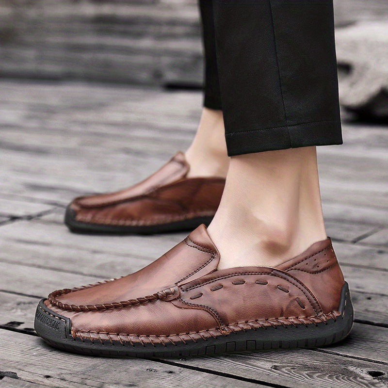 Men's Slip on Moccasins Lightweight Dress Shoes
