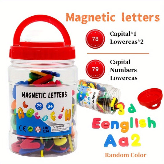 Magnetic Alphabet & Number Set for Spelling & Counting