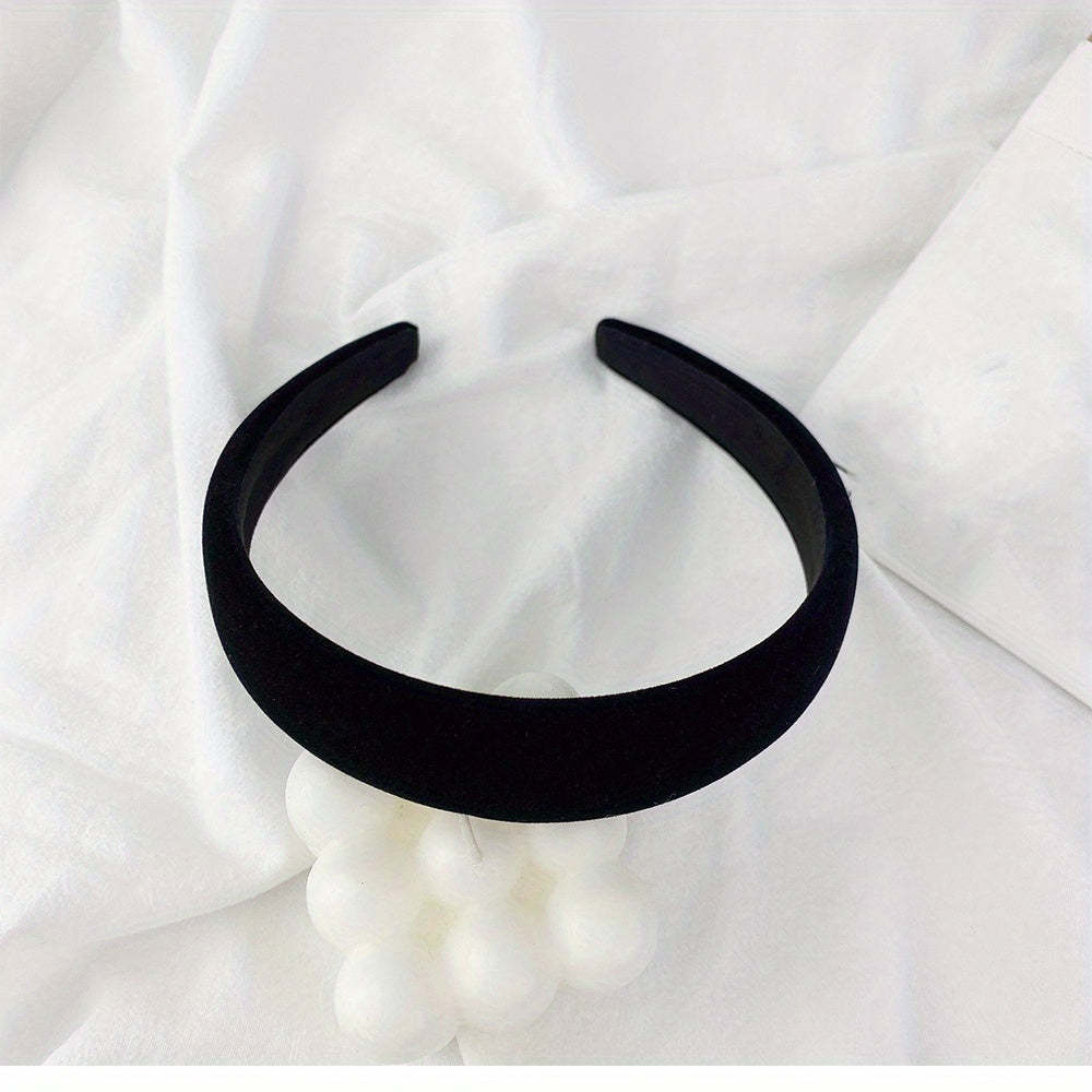 Velvet Headband Wide Padded Style Hair Band for Women Girls