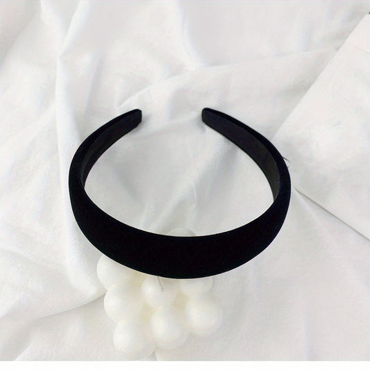 Velvet Headband Wide Padded Style Hair Band for Women Girls