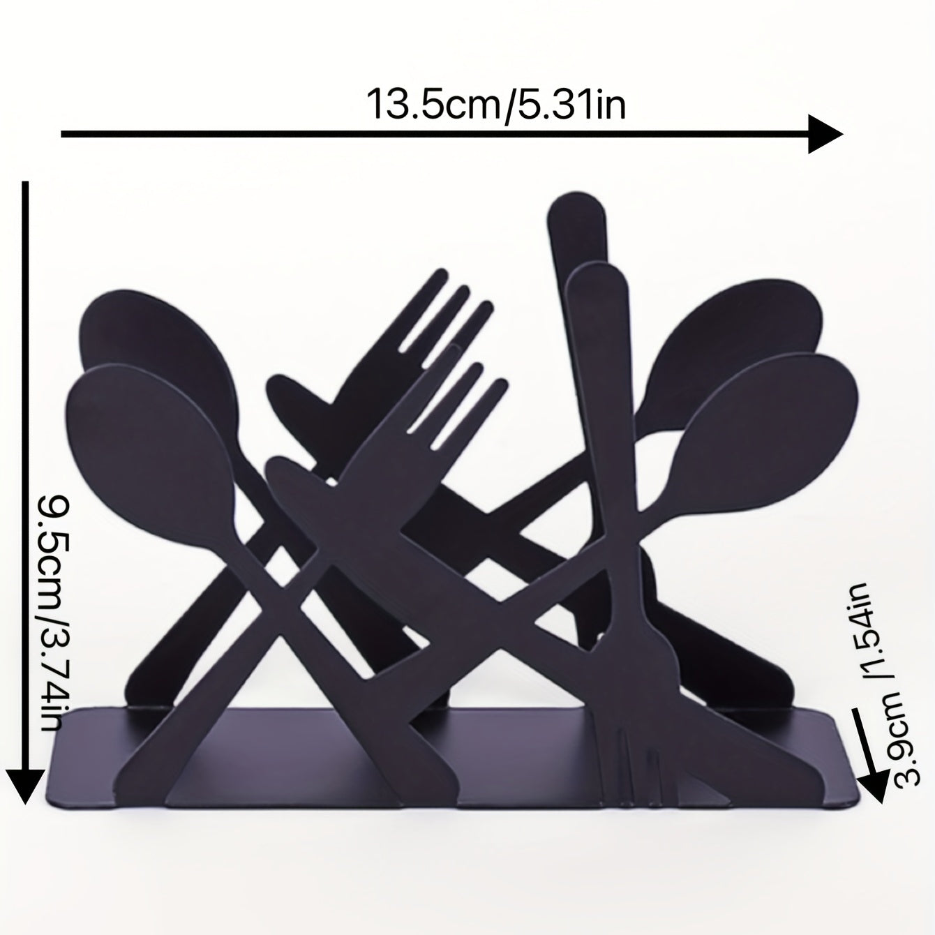 Iron Napkin Holder for Table Restaurant Coffee Shop Hotel Office Toilet Party
