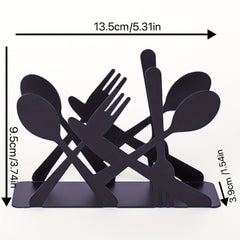Iron Napkin Holder for Table Restaurant Coffee Shop Hotel Office Toilet Party