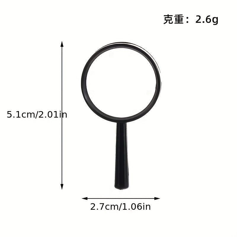 Colorful Kids Handheld Mini Magnifier 25mm Portable
