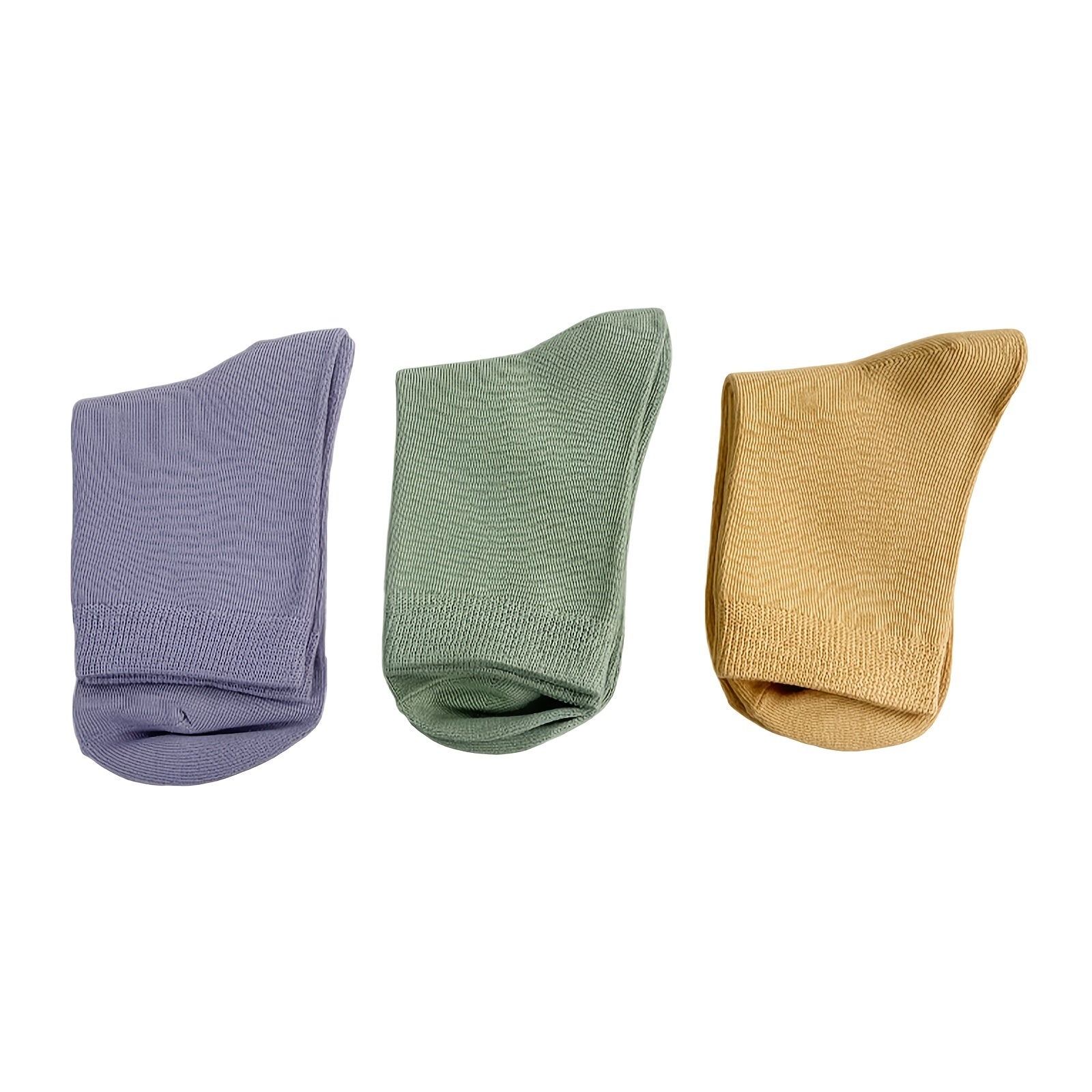 Striped Cotton Mid Tube Socks Women's Stockings