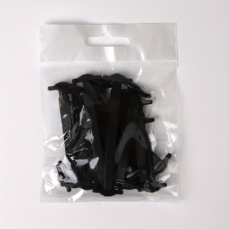16pcs Silicone No Tie Shoelaces for Kids & Adults - Quick Shoe Lace