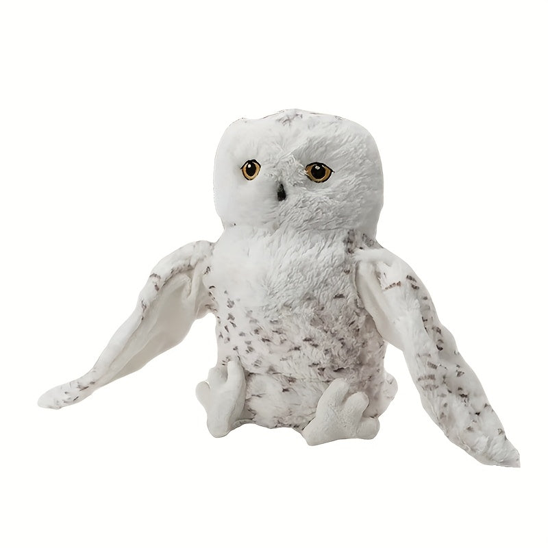 Snowy Owl Hand Puppets 7.87in for Family Role Playing