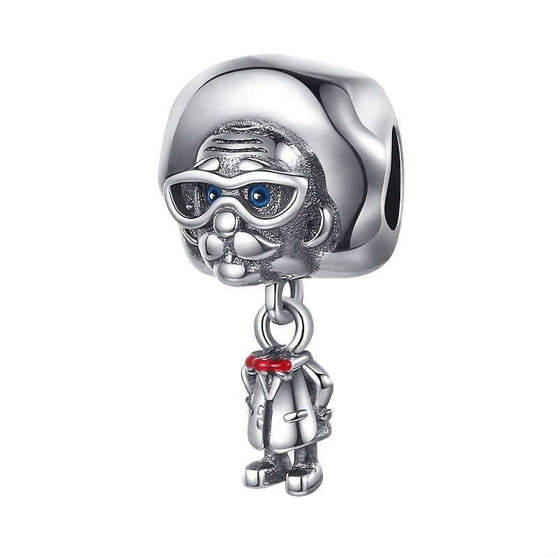 Sterling Silver Angel Nurse Bead Pendant for Bracelet Necklace