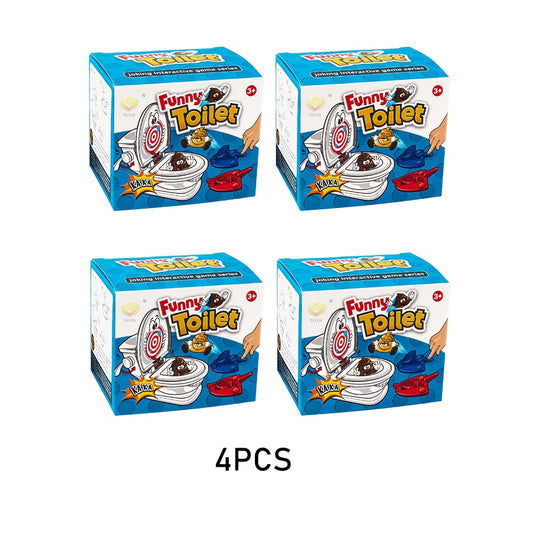 Poop Shooting Fun Family Game - Quick Launcher Toy with Soft Plastic Poops