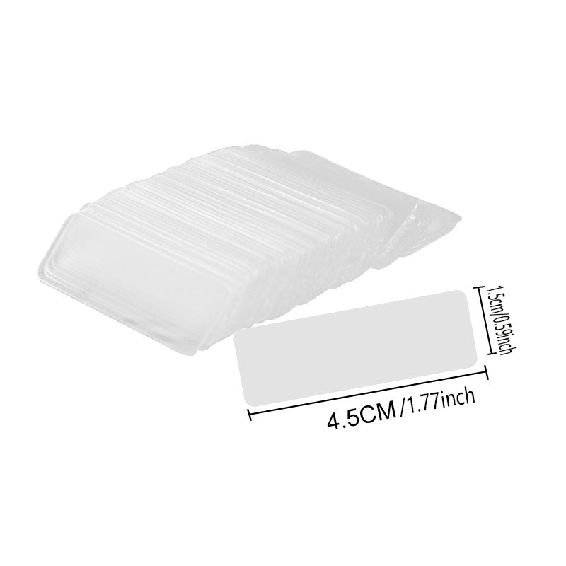 60pcs Reusable Double Sided Tape Wall Decor Waterproof Sticker Box