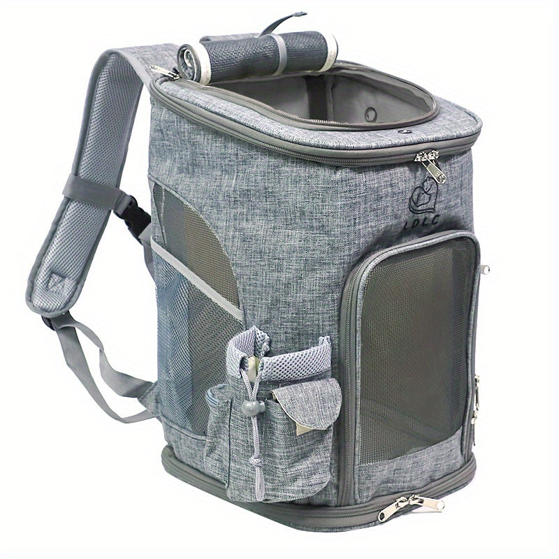 Pet Carrier Backpack for Small and Medium Pets - Front Facing Design