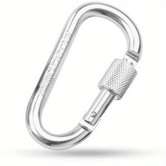 Aluminum Carabiner Outdoor Safety Buckle with Keychain