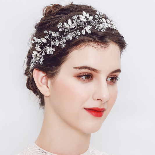 Princess Flower Headpiece Girls Pearl Hair Accessories