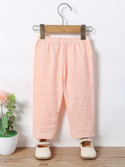 Toddler Girls' Eyelet Knit Jogger Pants for Spring Summer Fall
