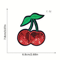 Cartoon Flower Embroidery Cloth Stickers DIY Clothing Accessories Decoration