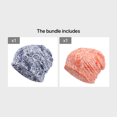 Bohemian Slouch Sports Beanie Cap Headscarf