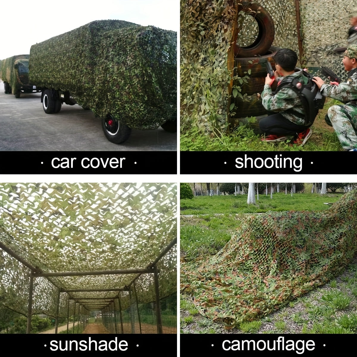 Camo Netting for Sunshade Camping Shooting