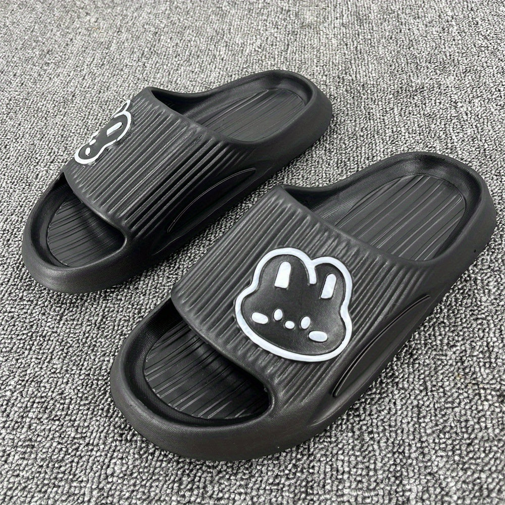 Men's Rabbit Bunny Slides Non Slip Walking Shoes