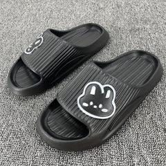 Men's Rabbit Bunny Slides Non Slip Walking Shoes