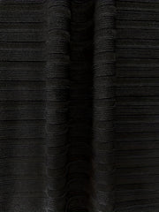  Ribbed Mock Neck Crop Top & Bodycon Skirt Set