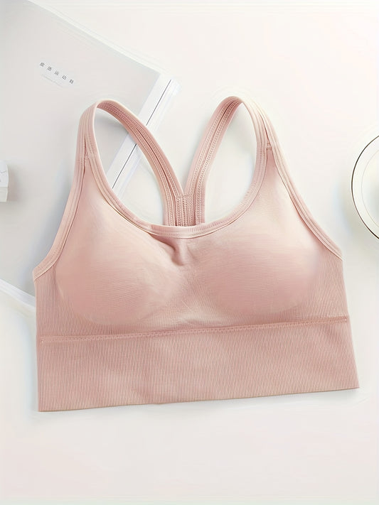 Adjustable Push Up Shockproof Yoga Bra Women's Activewear