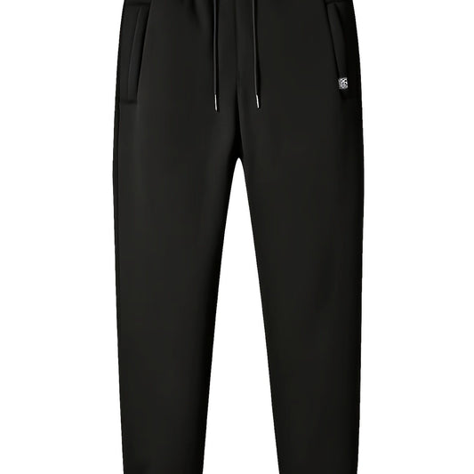 Men's Winter Active Sherpa Lined Sweatpants Fleece Jogger Pants