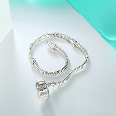 Stainless Steel Snake Chain Bracelet Bangle DIY Jewelry