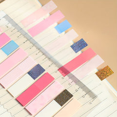 PET Sticky Notes with Laser Flash Index Stickers 10 Sets 200 Sheets