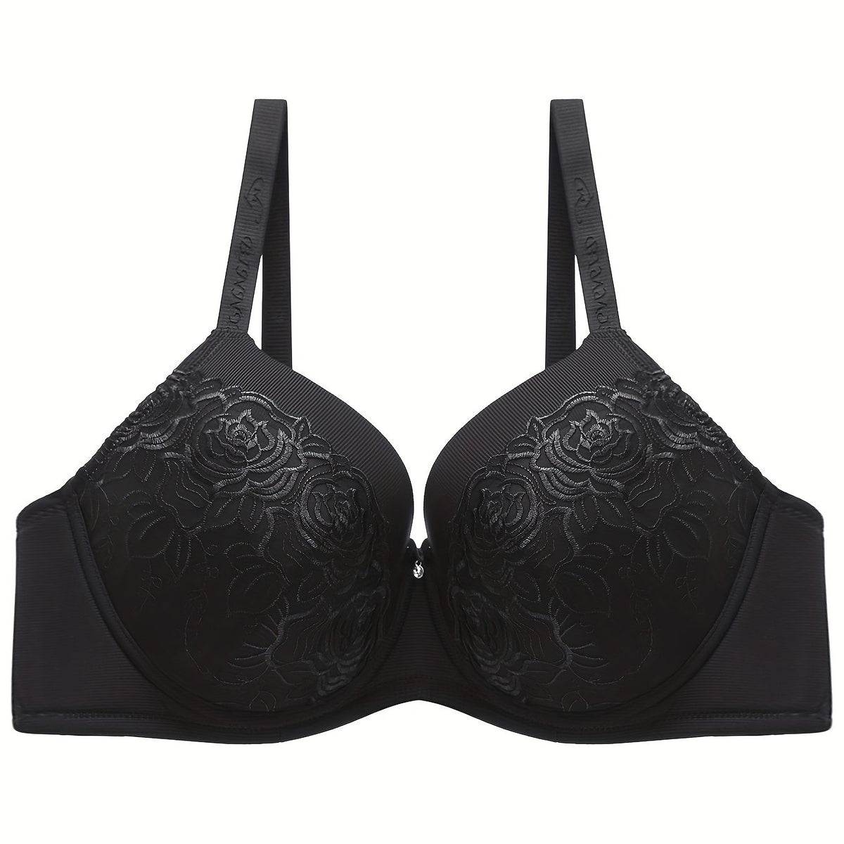  Floral Jacquard Lace High Stretch Supportive Bra