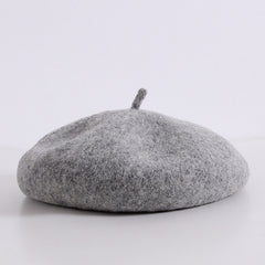 Girls Beret Hat Decorative Hair Accessories For Autumn And Winter