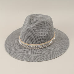 Men's Straw Sun Hat Large Brim Sunscreen Fishing Travel Beach Hat