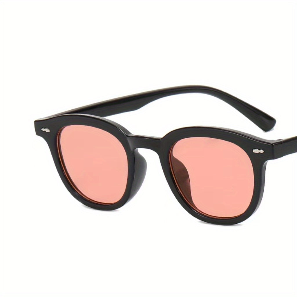 Small Round Frame Sunglasses Casual Mixed PC Sunglasses