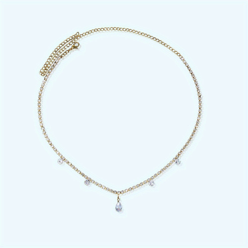 Crystal Headband With Pendant Boho Style Hair Accessories