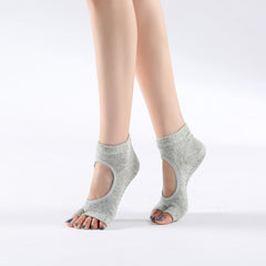 Split Toe Grip Socks Open Toe Non Slip Yoga Socks