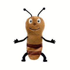 6 Styles Insect Plush Finger Puppets Soft Mini Hand Puppets with Antennae & Eyes