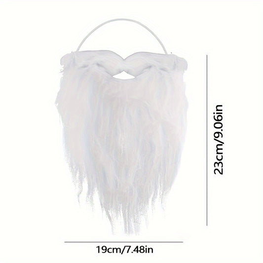 Santa Claus Beard 8 Word Dress Up Christmas Decor