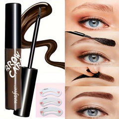 Waterproof Semi Permanent Eyebrow Pencil with Stencil Film