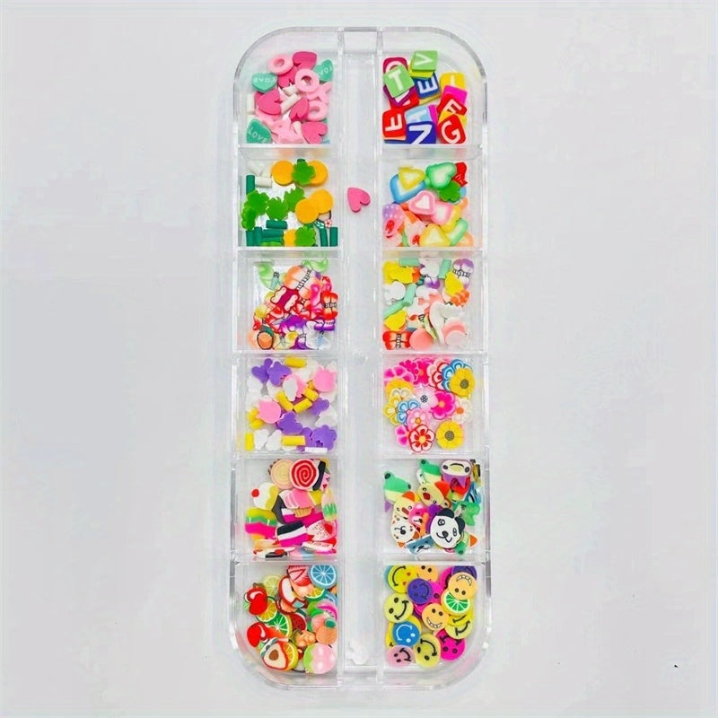 Fruit & Flower Slices Nail Art Decals - DIY Crafts