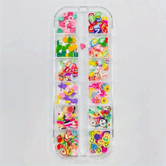 Fruit & Flower Slices Nail Art Decals - DIY Crafts