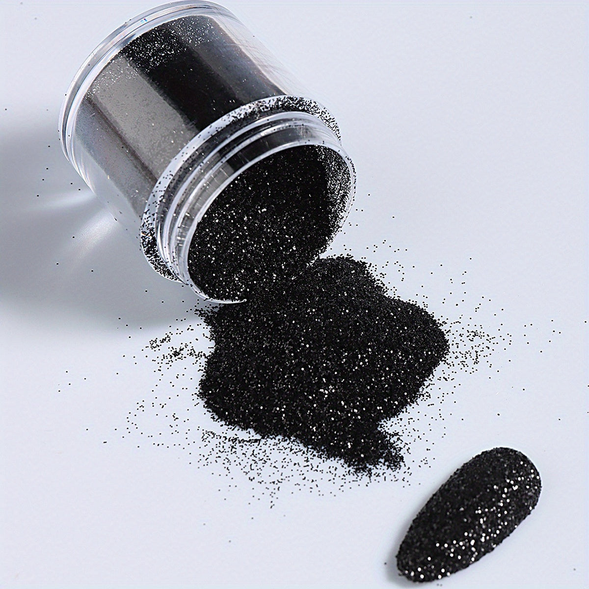 Shimmering Nail Glitter Powder Set - 2 Colors