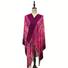 Vintage Style Viscose Windproof Scarf Casual Wear
