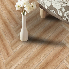 Wood Grain Printed Floor Stickers Waterproof Anti-slip Tile Stickers