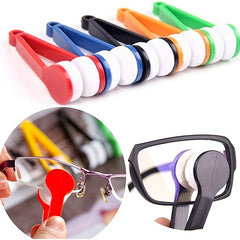 5pcs Men's Casual Mini Microfiber Glasses Cleaning Clips