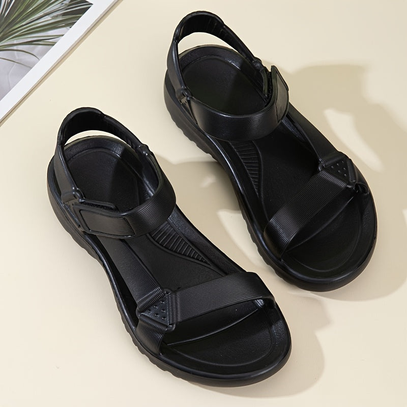 Women's Hook & Loop Fastener Sports Sandals Lightweight Anti slip Wading Sandals