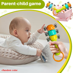 2pcs Hand Cranked Bell for Teenagers to Exercise Grip & Hearing