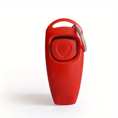 2 in 1 Dog Training Clicker & Whistle Keychain