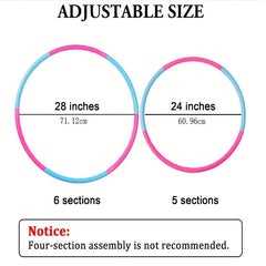 Kids Sports Hoop Adjustable Toy Hoop