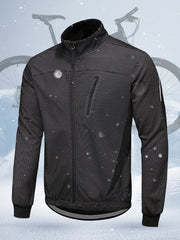 Men's Warm Waterproof Mountain Bike Riding Jacket Coat